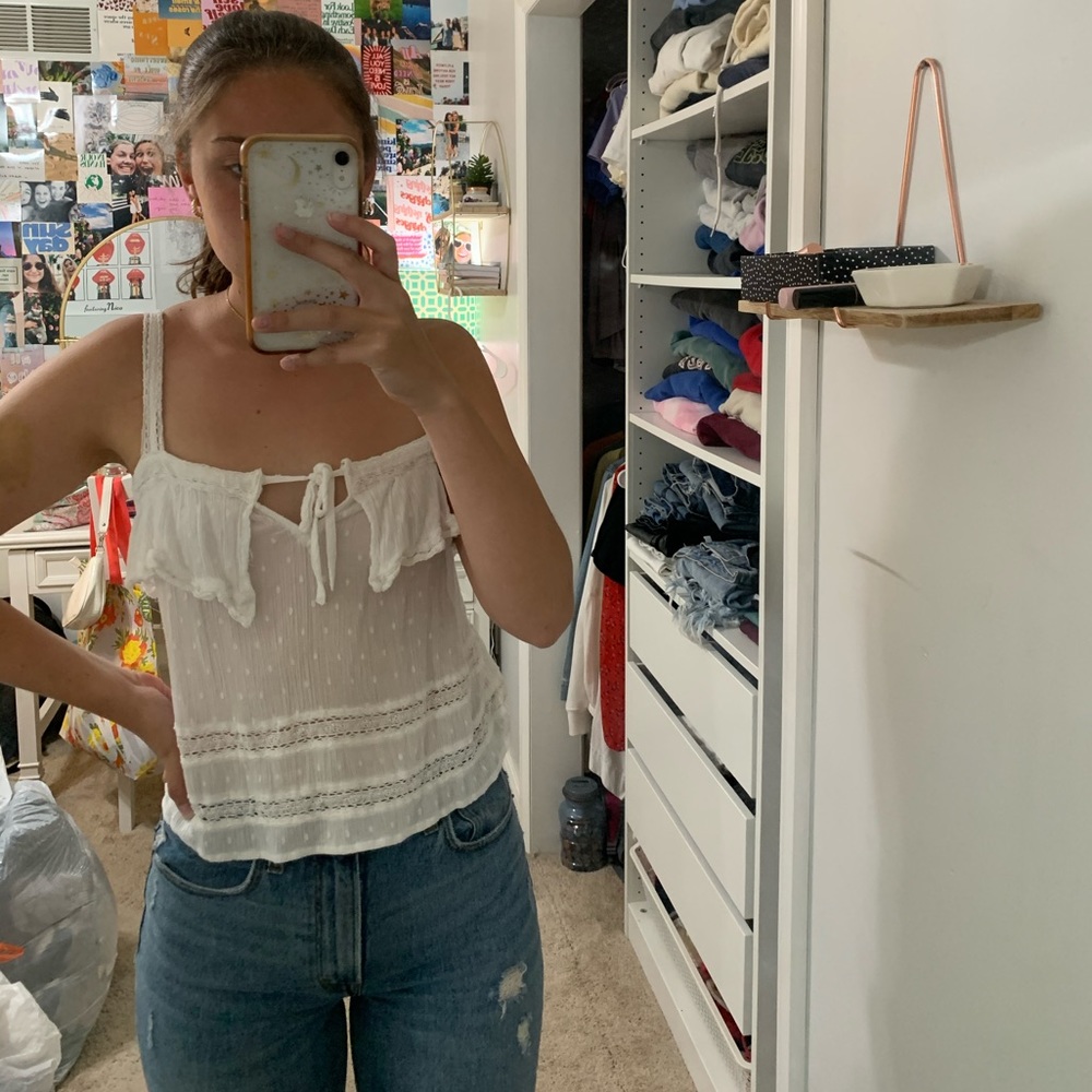Abercrombie White tank